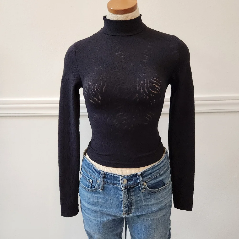 Babaton shapelace mockneck longsleeve - Picture 5 of 14